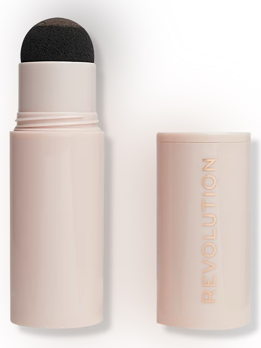 Revolution Beauty Brow Powder Stamp & Stencil Ki- Dark Brown, NEW